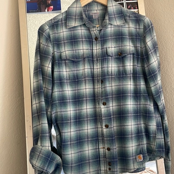 Carhartt Tops - Carhartt Womens button up long sleeve